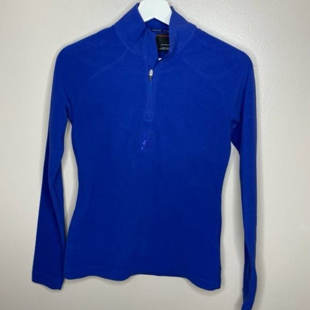 Spyder Girl's Fleece‎ Pullover 1/4 Zip Top Sz S 8